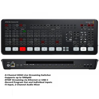 Blackmagic Design ATEM Mini Extreme ISO Live Production Switcher